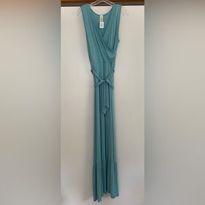 MAXI DRESS NWT 7TH RAY-MED Sleeveless Blue Maxi dress-Beautiful-